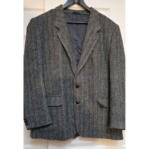 Vintage Ernesto Bellini‎ , Mark Of The Worlds Best  100% Pure Wool Mens Blazer